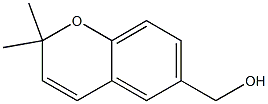 (2,2-二甲基-2H-色烯-6-基)甲醇,82441-64-3,结构式