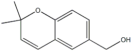 2H-1-Benzopyran-6-methanol, 2,2-dimethyl- Structure