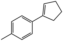 Benzene,1-(1-cyclopenten-1-yl)-4-methyl-,827-56-5,结构式