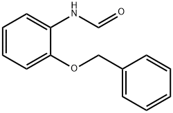 N-(2-phenylmethoxyphenyl)formamide 结构式