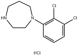 1-(2,3-DICHLOROPHENYL)-1,4-DIAZEPANE HCL Struktur