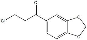 1-benzo[1,3]dioxol-5-yl-3-chloro-propan-1-one