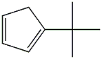 1-tert-butylcyclopenta-1,3-diene 结构式