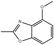 4-Methoxy-2-methyl-benzooxazole Struktur