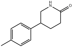 5-(P-TOLYL)PIPERIDIN-2-ONE Structure