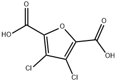3,4-Dichloro-furan-2,5-dicarboxylic acid,857790-29-5,结构式