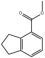 2,3-二氢-1H-茚基-4-羧酸甲酯 结构式