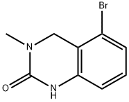 5-Bromo-3-methyl-3,4-dihydroquinazolin-2(1H)-one Struktur