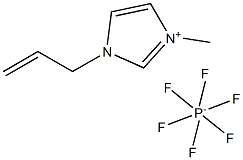 1-烯丙基-3-甲基味唑六氟磷酸盐, 861908-20-5, 结构式