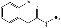 2-BROMOBENZENEACETIC ACID HYDRAZIDE 结构式