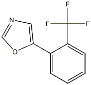 5-(2-(Trifluoromethyl)phenyl)oxazole Structure