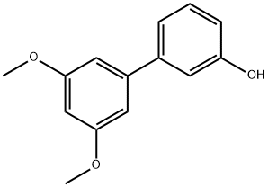 3,5-ジメトキシビフェニル-3-オール 化学構造式