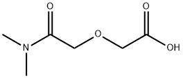 (2-(dimethylamino)-2-oxoethoxy)acetic acid Struktur
