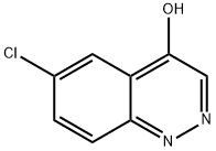 6-Chloro-1H-cinnolin-4-one Structure