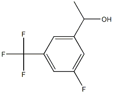 1-[3-fluoro-5-(trifluoromethyl)phenyl]ethanol Struktur