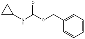 Carbamic acid, cyclopropyl-, phenylmethyl ester Struktur