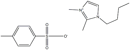 1-n-Butyl-2,3-dimethylimidazolium p-toluenesulfonate, 97%,885456-29-1,结构式