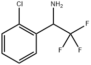 1-(2-氯苯基)-2,2,2-三氟乙胺, 886370-54-3, 结构式