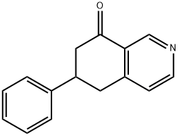 6-phenyl-6,7-dihydro-5H-isoquinolin-8-one 结构式