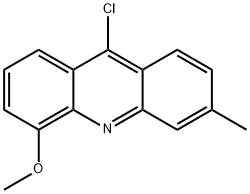 Acridine, 9-chloro-5-methoxy-3-methyl- Structure