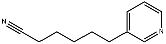 3-Pyridinehexanenitrile Structure
