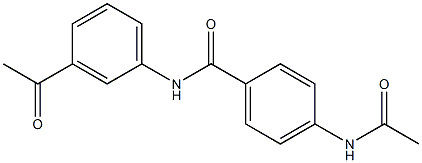 891005-23-5 4-acetamido-N-(3-acetylphenyl)benzamide