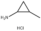 2-Methylcyclopropan-1-Amine Hydrochloride Struktur