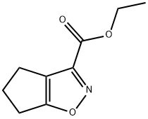 ETHYL 5,6-DIHYDRO-4H-CYCLOPENTA[D]ISOXAZOLE-3-CARBOXYLATE Structure