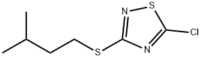 5-chloro-3-[(3-methylbutyl)sulfanyl]-1,2,4-thiadiazole Structure