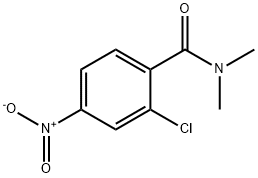 2-氯-N,N-二甲基-4-硝基苯甲酰胺, 90649-54-0, 结构式