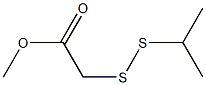 Acetic acid,2-[(1-methylethyl)dithio]-, methyl ester|