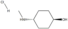 反式-4-(甲氨基)环己醇盐酸盐,923023-08-9,结构式