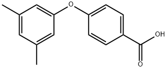 4-(3,5-DIMETHYLPHENOXY)BENZOIC ACID Structure