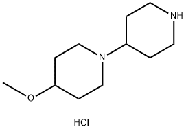 4-Methoxy-1,4'-bipiperidine dihydrochloride Structure