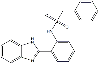 933244-21-4 N-[2-(1H-benzimidazol-2-yl)phenyl]-1-phenylmethanesulfonamide