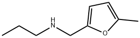 [(5-メチルフラン-2-イル)メチル](プロピル)アミン 化学構造式