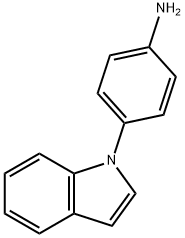 4-(1H-吲哚-1-基)苯胺, 938018-12-3, 结构式