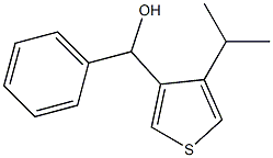 (4-ISOPROPYLTHIOPHEN-3-YL)(PHENYL)METHANOL,944653-86-5,结构式