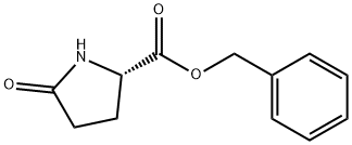 L-Proline, 5-oxo-, phenylmethyl ester Structure