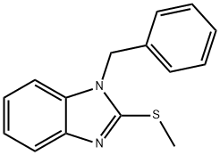 1-benzyl-2-(methylsulfanyl)-1H-benzimidazole|