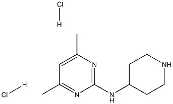 4,6-Dimethyl-N-(piperidin-4-yl)pyrimidin-2-amine dihydrochloride|951004-14-1