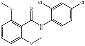 N-(2,4-dichlorophenyl)-2,6-dimethoxybenzamide Structure