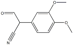 2-(3,4-dimethoxyphenyl)-3-oxopropanenitrile Struktur