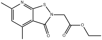 97055-45-3 Ethyl 2-(4,6-dimethyl-3-oxoisothiazolo[5,4-b]pyridin-2(3H)-yl)acetate