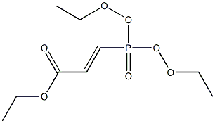 ethyl (E)-3-diethoxyphosphorylprop-2-enoate Struktur
