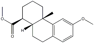 1-Phenanthrenecarboxylicacid, 1,2,3,4,4a,9,10,10a-octahydro-6-methoxy-1,4a-dimethyl-, (1S,4aS,10aR)-|1-Phenanthrenecarboxylicacid, 1,2,3,4,4a,9,10,10a-octahydro-6-methoxy-1,4a-dimethyl-, (1S,4aS,10aR)-