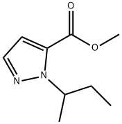 methyl 1-sec-butyl-1H-pyrazole-5-carboxylate Structure