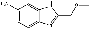 2-(methoxymethyl)-1H-benzimidazol-6-amine Struktur