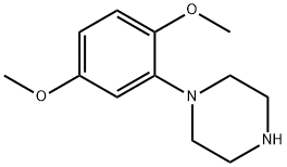 1-(2,5-二甲氧基苯基)哌嗪, 1019-06-3, 结构式