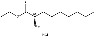S-2-amino-Nonanoic acid ethyl ester hydrochloride Structure